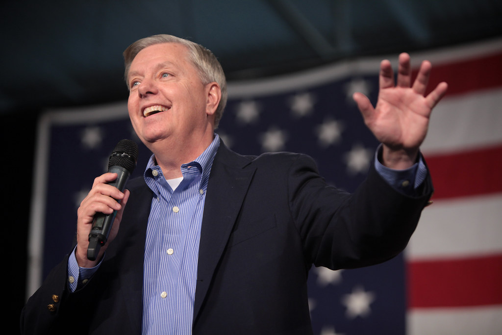 Lindsey Graham. Photograph by Gage Skidmore.